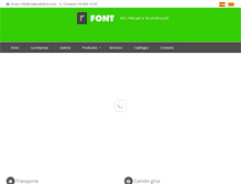 Tablet Screenshot of materialsfont.com